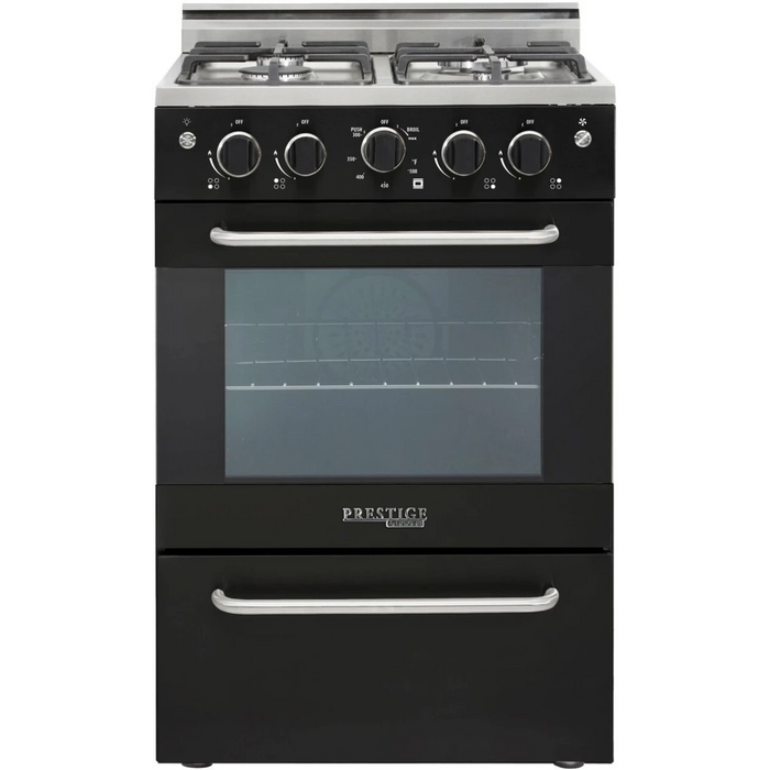 UNIQUE Prestige 24" Freestanding Gas Range, UGP-24V PC1 B