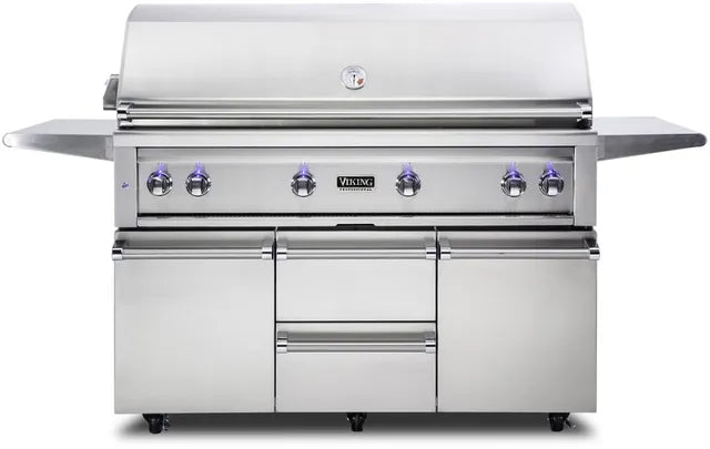 Viking® 5 Series 6-Burner Stainless Steel Freestanding Natural Gas Grill VQGFS5541NSS