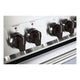 Verona Color Knob Set for Designer Single Oven Induction VEKNDIESBLK