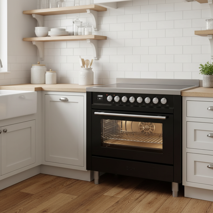 ILVE 36"Professional Plus Freestanding Induction Range UPI366WMP — UPI366WMPBK