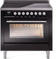 ILVE 36"Professional Plus Freestanding Induction Range UPI366WMP — UPI366WMPBK