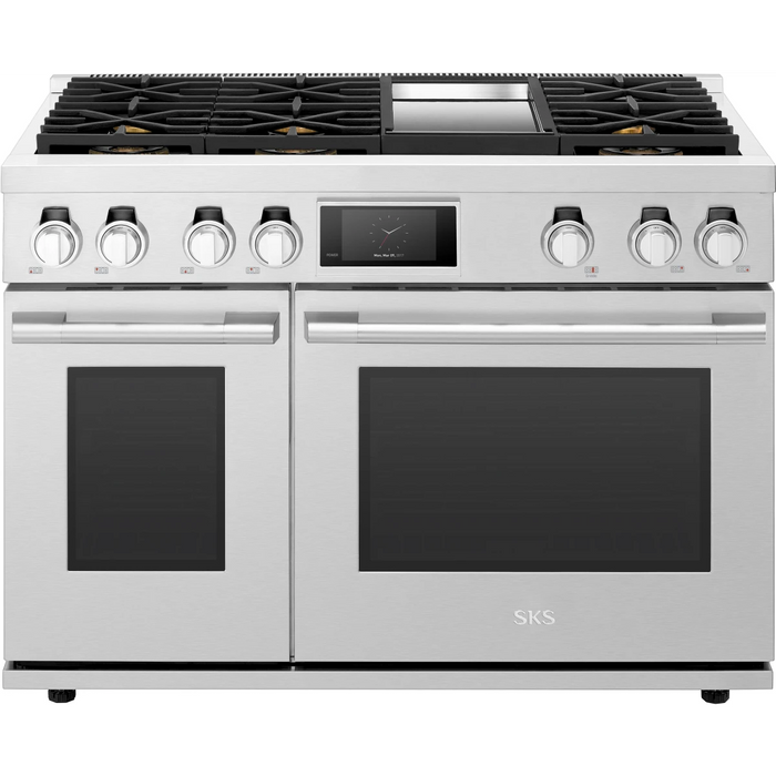 SKS 48" Freestanding Gas Pro Smart Range, SKSGR480GS