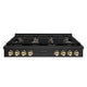 ZLINE 48" Paramount Gas Rangetop Black Stainless Steel Polished Gold SRTBZ-48-G