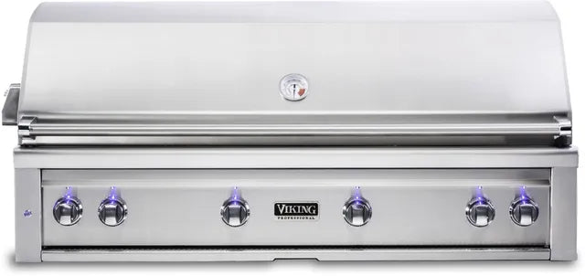 Viking® 5 Series 6-Burner Stainless Steel Built In Natural Gas Grill VQGI5541NSS