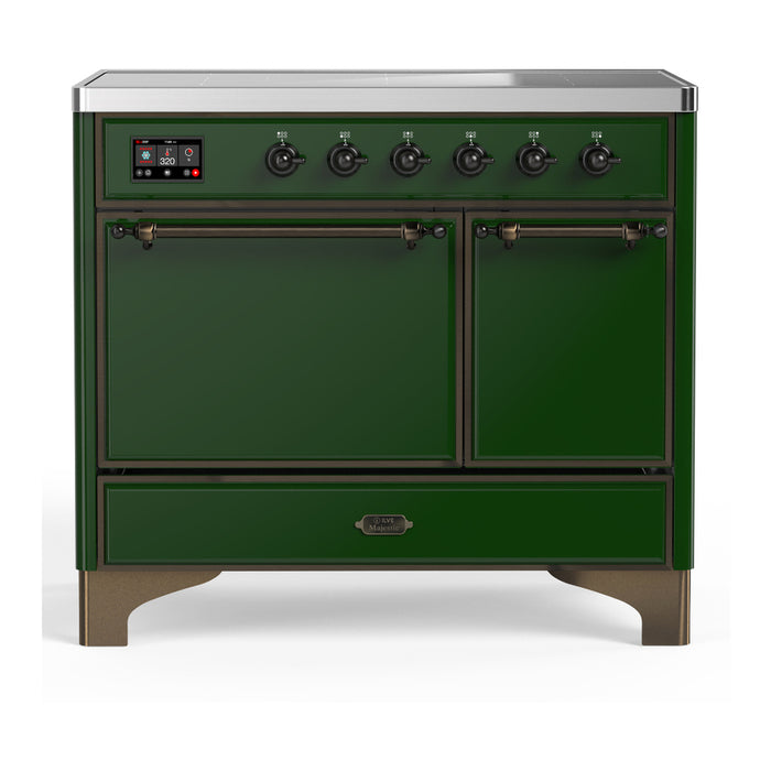 ILVE 40"Majestic III Induction Range, UMDIB40QNR3 — UMDIB40QNR3AWB