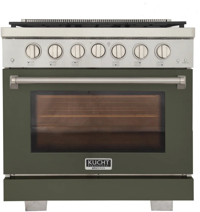 Kucht 36" Freestanding Professional Gas Range KFX3600X-G