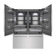 ZLINE 60" Panel Ready Built-In Bottom Freezer Refrigerator,Water Dispenser, Ice Maker,Graphite Gray, GRBIV-304-60