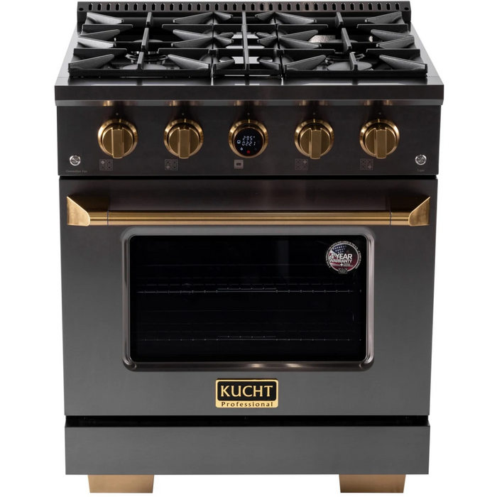 Kucht 30" Freestanding Dual Fuel Range KXD30