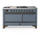 ILVE Majestic III 60" Dual Fuel Range, UM60FSQNR3BG