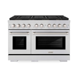 ZLINE 48" Paramount Gas Range DuoPro™ Cooktop, Dual Ovens PSGR48