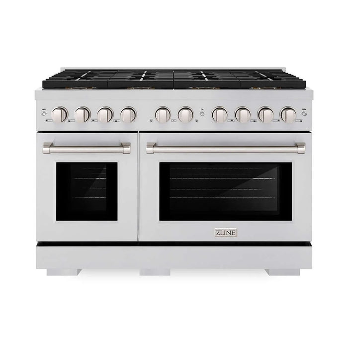 ZLINE 48" Paramount Dual Fuel Range DuoPro™ Cooktop, Dual Ovens PSDR48