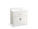 KOHLER Kresla 36" bathroom vanity cabinet, sink, quartz top K-40639-BD1