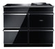 AGA ERA 44" Induction Range with 3 Large Capacity Ovens - Black Glass + Chrome Trim AERA44INS