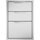 DCS 20" Built-in Outdoor Storage Drawer: Triple Drawer, TDT120