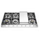 ILVE Professional Plus II 48" Built-In Gas Cooktop UHCP1265FSS