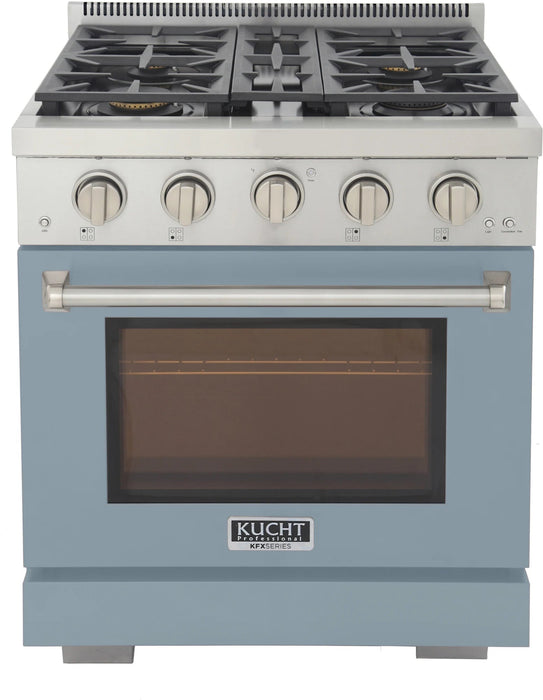 Kucht 30" Freestanding Professional Gas Range KFX3000X-LB