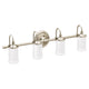 Moen Four Globe Bath Light