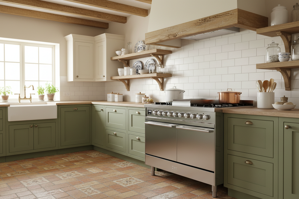 ILVE 40"Professional Plus Dual Fuel Range, Stainless Steel UPD40FQMPSS