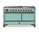 ILVE Majestic III 60" Dual Fuel Range UM60FQNR3MM
