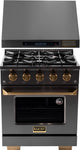 Kucht 2 Piece Kitchen Appliances Package with Liquid Range in Stainless Steel KEG303/LP-KRH303A