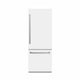 ZLINE 30" Panel Ready Built-In Bottom Freezer Refrigerator,Water Dispenser, Ice Maker, White Matte, Graphite Gray, GRBIV-WM-30