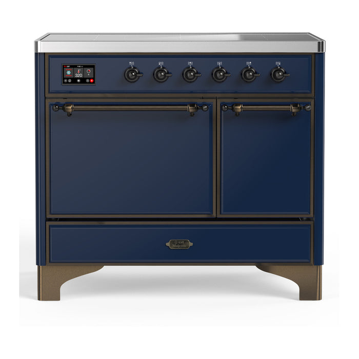 ILVE 40"Majestic III Induction Range, UMDIB40QNR3 — UMDIB40QNR3AWB