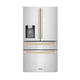 ZLINE 36" Autograph French Door Refrigerator, Ice & Water, Stainless Steel RFMZ-W-36-FCB
