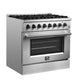 Forno Marco 36" Dual Fuel Range — FFSGS6197-36