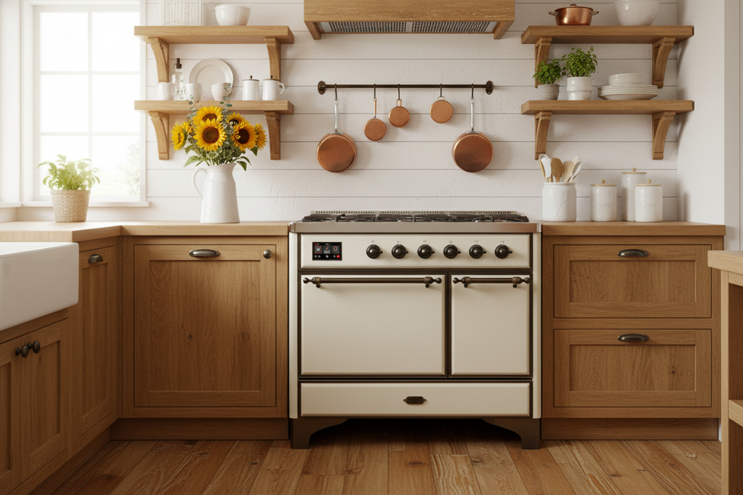 ILVE 40"Majestic III Induction Range, UMDIB40QNR3 — UMDIB40QNR3AWB