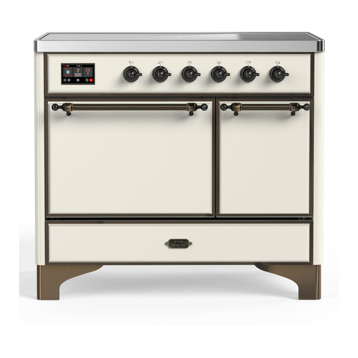 ILVE 40"Majestic III Induction Range, UMDIB40QNR3 — UMDIB40QNR3AWB