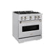 ZLINE 30"Classic Gas Range, Convection Gas Oven, Stainless Steel, CGR30