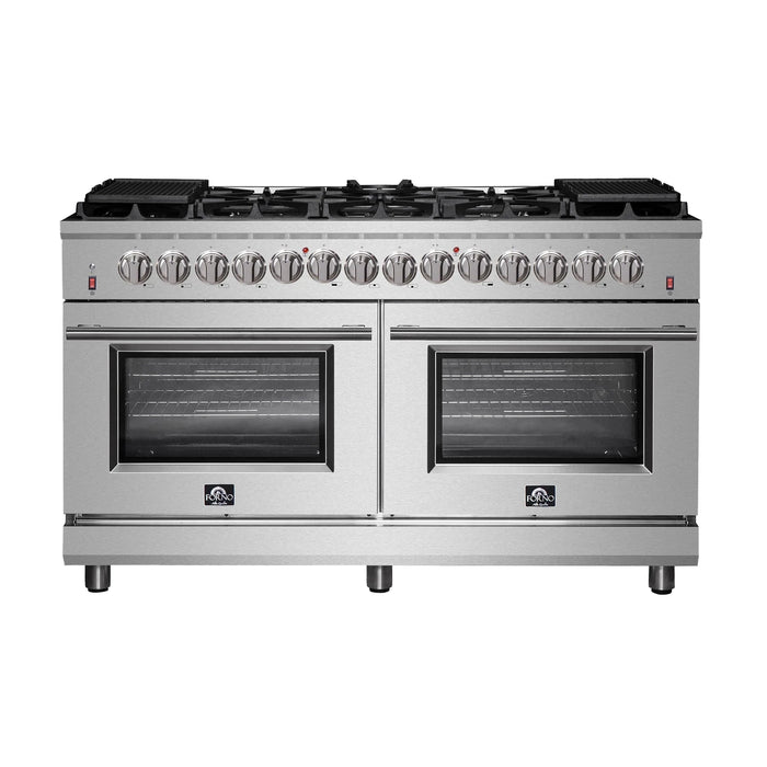 FORNO Massimo 60" Dual Fuel Range FFSGS6125-60