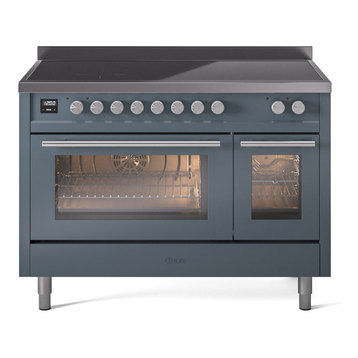 ILVE 48"Professional Plus Induction Range, UPI486WMP — UPI486WMPWH