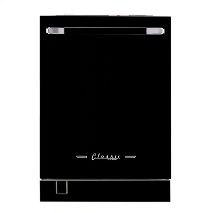 UNIQUE 24" Classic Retro Panel Ready Top Control Dishwasher, UNQ-DW24CTPRB