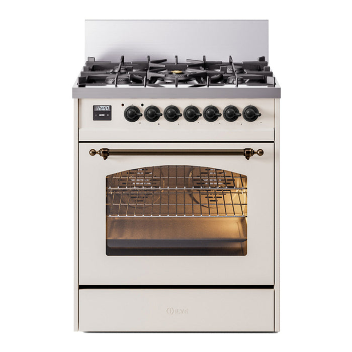 ILVE Nostalgie II 30" Dual Fuel Range, UP30NMP