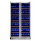 Forno Vernazza 40" 166 Bottle Dual Zone Wine Cooler — FWCDR6642-40S