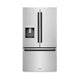 ZLINE Autograph Ed. 36" Standard-Depth French Door External Water Dispenser Refrigerator, Dual Ice Maker, Fingerprint-Resistant SS RSMZ-W-36-FMB