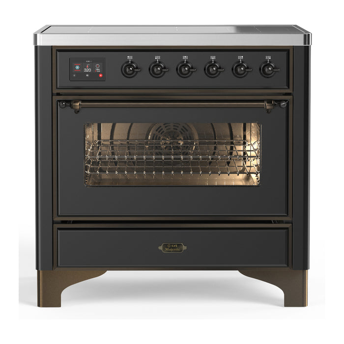 ILVE 36"Majestic III Induction Range, UMIB36NR3 — UMIB36NR3AWB