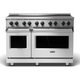 Viking® 5 Series 48" Stainless Steel Pro Style Induction Range VIR54836BSS