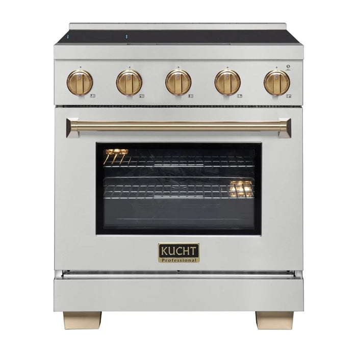 Kucht 30" Freestanding Induction Range KIN30-GL