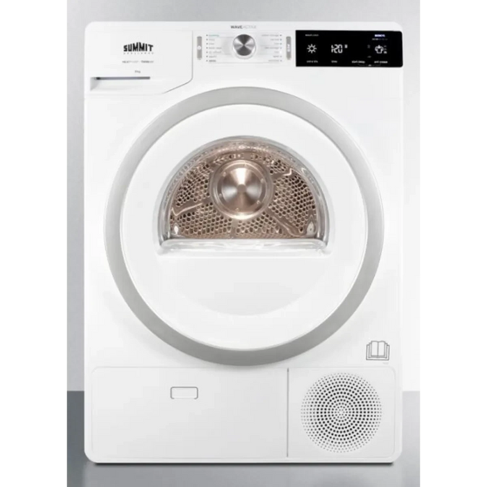 Summit 24" Wide 208-240V Heat Pump Dryer SLD242W