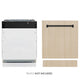 ZLINE Autograph 24" Dishwasher Stainless, Matte Black DWVZ-24-MB