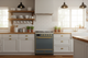 ILVE 30"Majestic II Liquid Propane Dual Fuel Range, Blue Grey, Brass Trim UM30DQNE3BGGLP