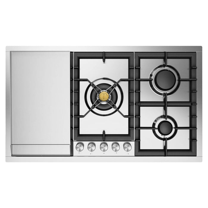 ILVE Professional Plus II 36" Built-In Gas Cooktop UHCPT95FSS