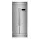 Forno Salerno 37" Side-by-Side Built-In Refrigerator — FFRBI1805-37MG