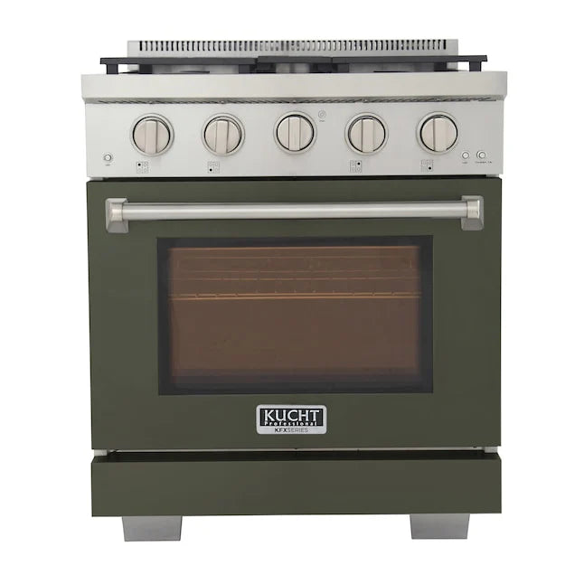 Kucht 30" Professional Propane Range, 4 Burners, KFX300/LP-G