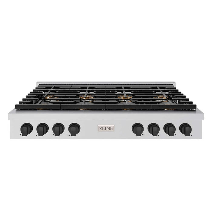 ZLINE 48" Paramount Gas Rangetop DuoPro™ Cooktop PSRTZ-48-MB