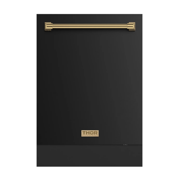 Gordon Ramsay by THOR Kitchen 24" Dishwasher, Bronze Accents, DW24X8BA00-BRZ