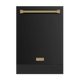 Gordon Ramsay by THOR Kitchen 24" Dishwasher, Bronze Accents, DW24X8BA00-BRZ