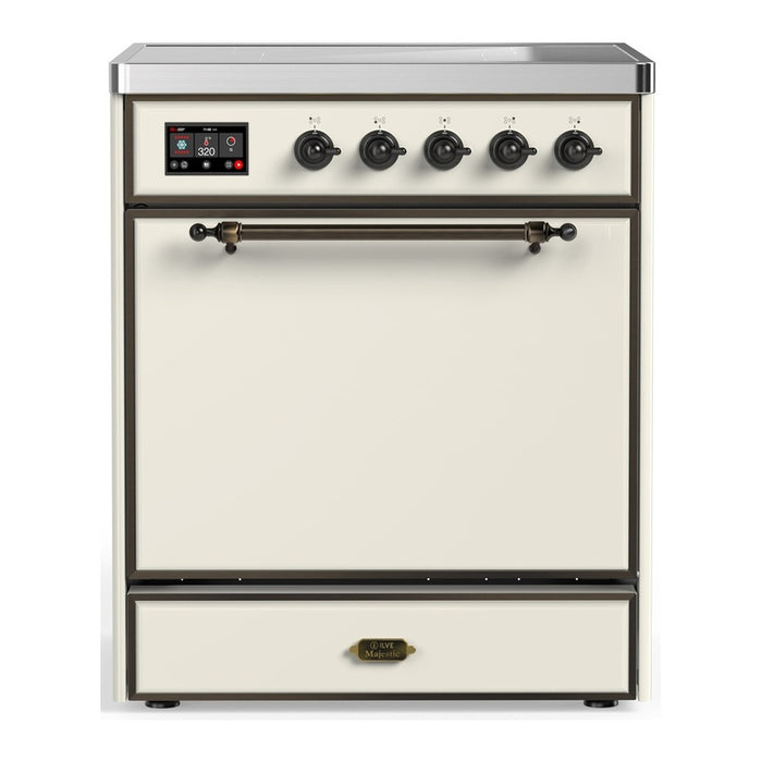 ILVE 30"Majestic III Induction Range, UMIB30QNR3 — UMIB30QNR3AWB